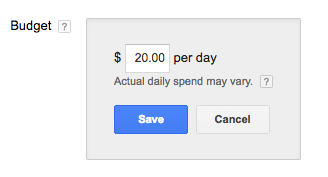Small Google Ads budget work well